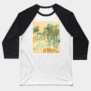 Yellow landscape Baseball T-Shirt